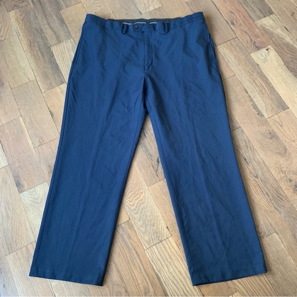 Haggar Men's Navy Dress Pants Size 40 x 30 - Picture 1 of 10